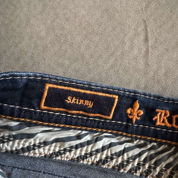 Rock Revival Dark Blue Boot Cut Jeans - Picture 6 of 10